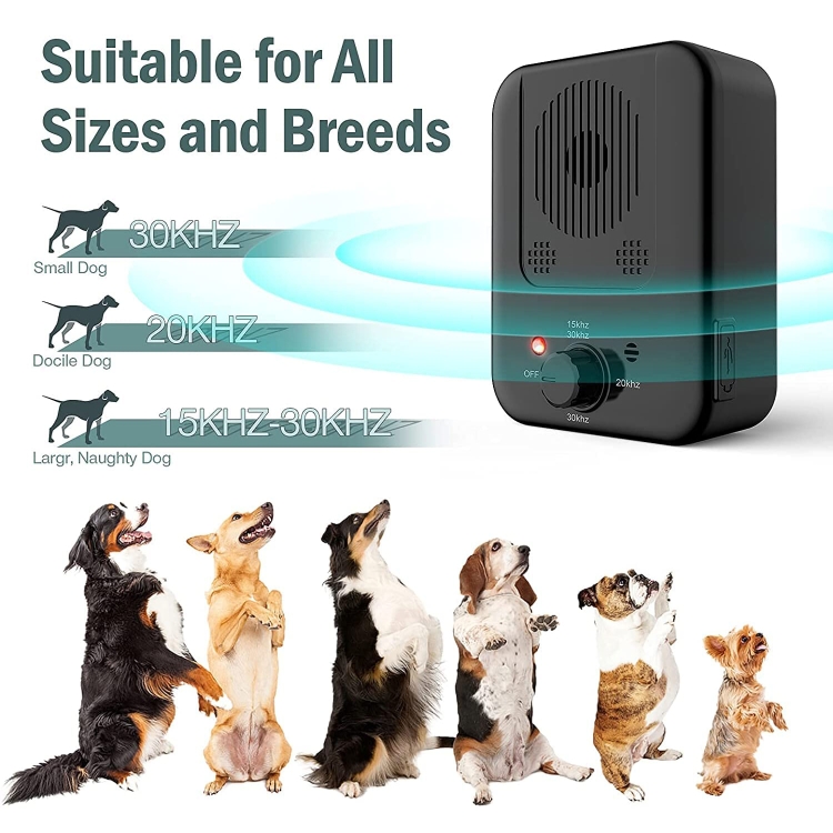 With High Click RC-309 Bark Control Devices Defer Nuisance Barking ultrasonic dog barking control device