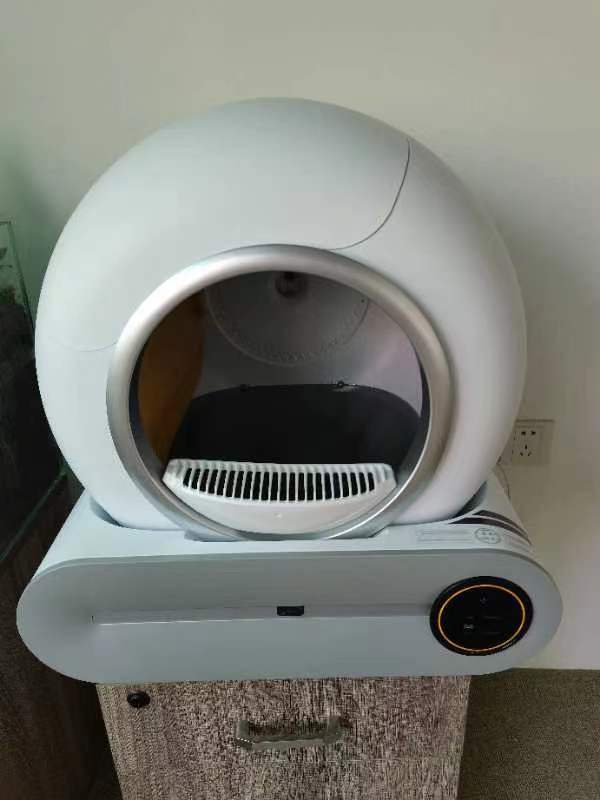 Warehouse Lowest Price Automatic Litter Box Spare Parts Anti Splash Filter Litter Box For Cats Automatic Cat Toilet Litter Box