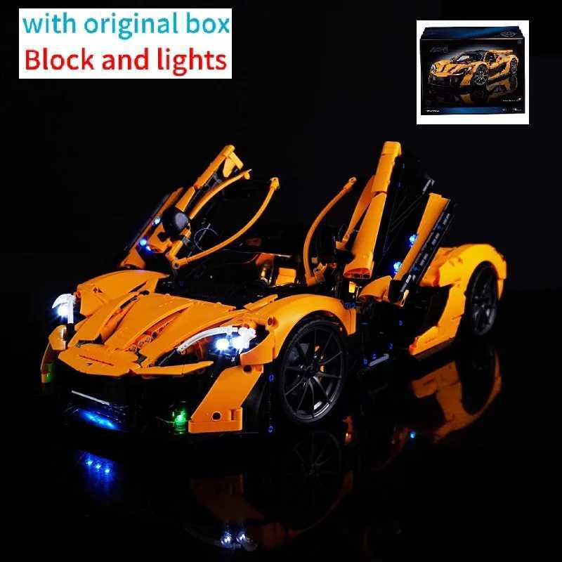 With Box P1 er racing accessories 42172 model building blocks 1 8 block technology toys for childrens Christmas gifts M241125