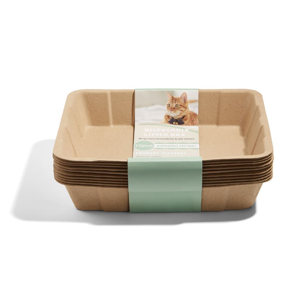 New Design Environmentally Friendly Disposable Degradable Cat Litter Box
