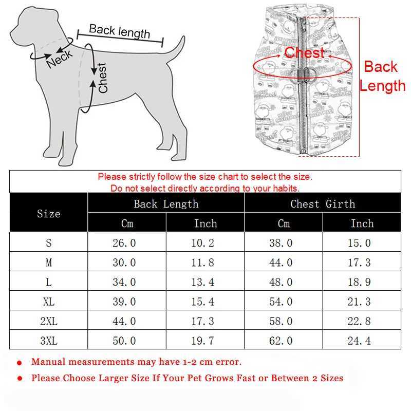 Dog Clothes for Small Medium Dogs Cats Autumn Winter Waterproof Puppy Christmas Print Jacket Coat Chihuahua French Pet ClothingXJ241125