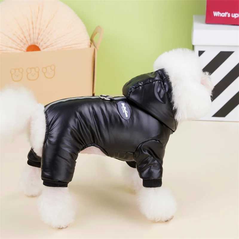 Russia Warm Winter Pet Dog Coat Clothes for Small Dogs Pets Thicken Waterproof Snow Dog Clothing Jumpsuit Chihuahua Costume PugXJ241125