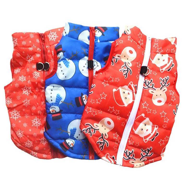Winter Warm Dog Clothes For Small Dogs Christmas Yorky Dogs Jacket Waterproof Puppy Costume Winter Coat French Bulldog TeddyXJ241125