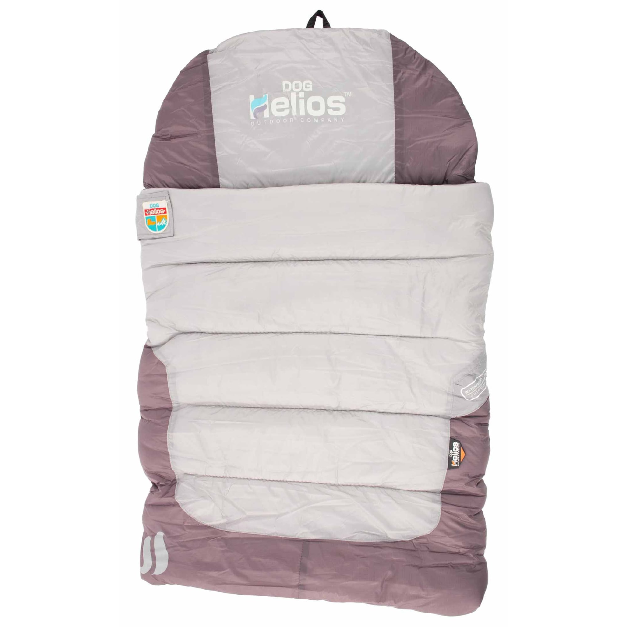 Dog Helios Grey Trail-Barker Multi-Surface Travel Dog Bed Featuring BlackShark Technology, 39.4" L X 25.7" W
