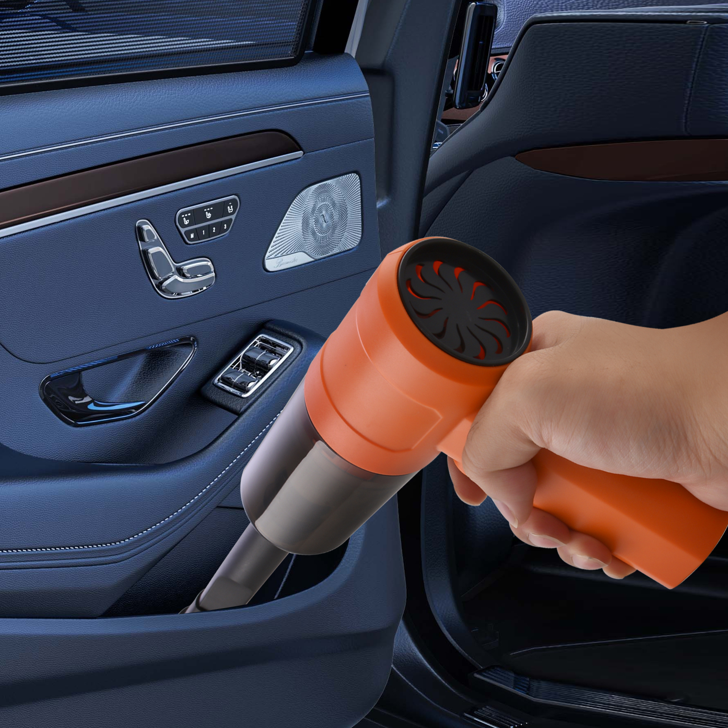 Portable Vehicle Dust Buster Easy-to-Use Automotive Handheld Vacuum