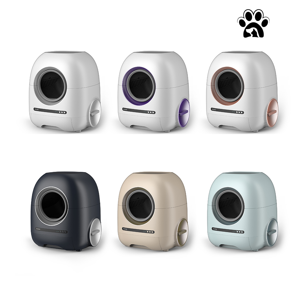 New App Control Smart automatic Cat litter box Oval basin Cat Toilet Easy To Clean Cat Litter Boxes
