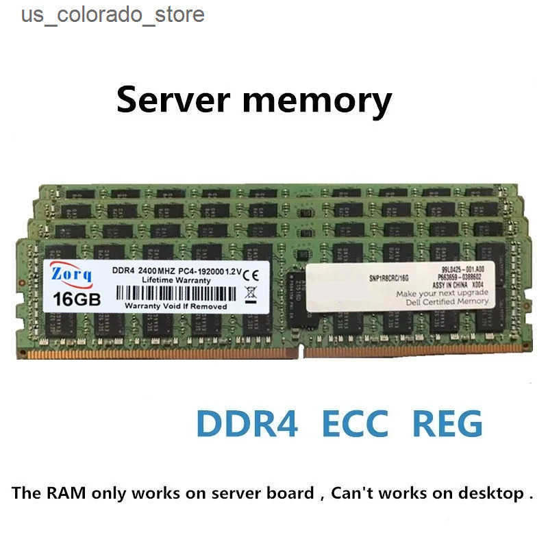 RAMs Server Memory DDR4 REG 8GB 16GB 64GB 32GB ECC Ram 2133MHZ 2400MHZ 2666MHZ 2933MHZ Dedicated Compatible With X99 Motherboard L240910