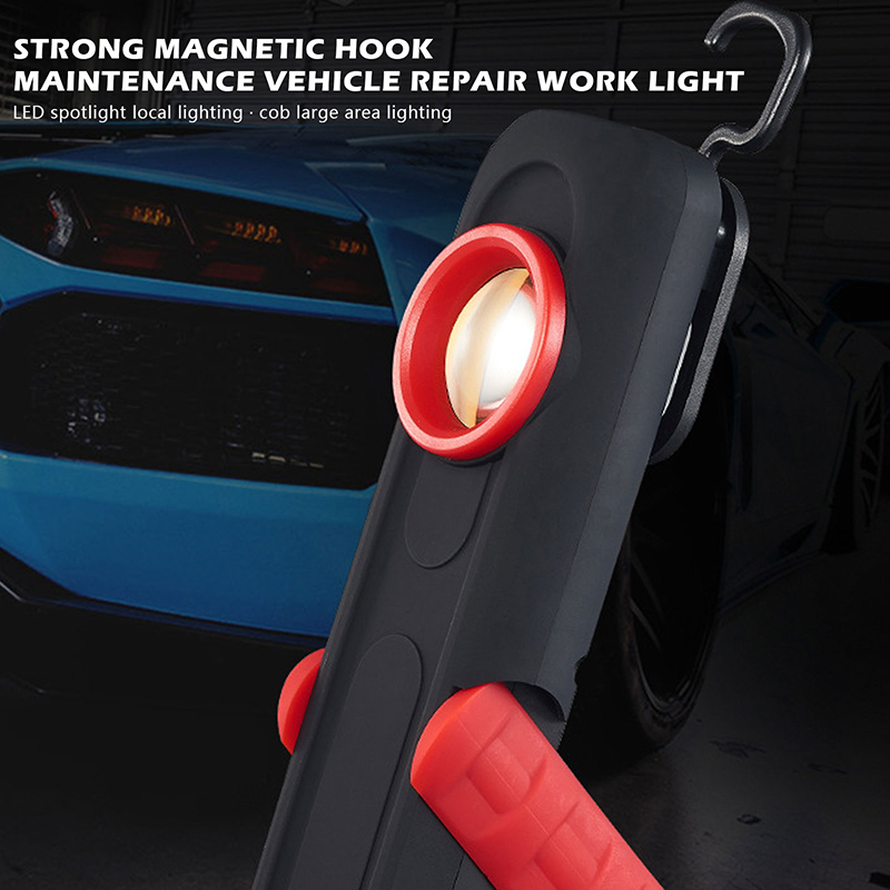 Auto Repair Working Light LED Flashlight Car Detailing Tools Car Paint Lamp Scan Swirl Magnetic Grip Multifunction Torch