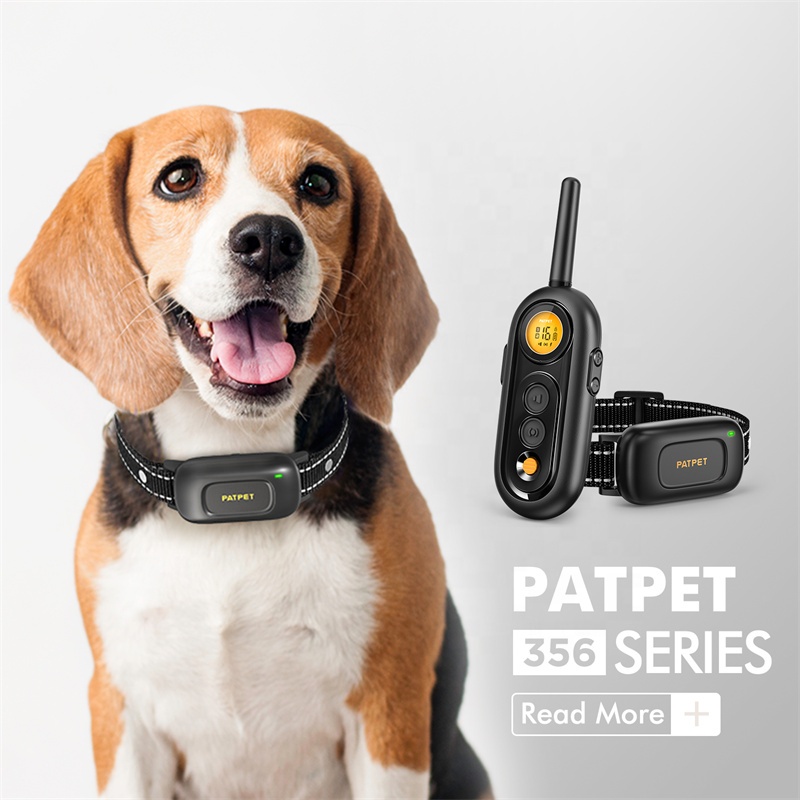 Anti Bark Collar Dog Rechargeable Vibration Beeper Collar For Dog Remote Control Anti-bark Shock Dog Training Collar