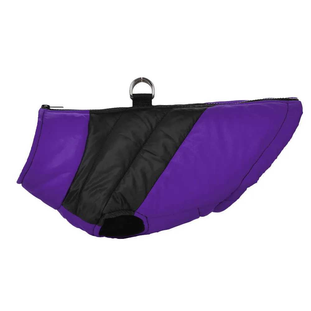 Waterproof Dog Clothes For Small Big Dogs Winter Soft Pet Jacket With Zipper Fashion Puppy Cat Vest Coat Golden Retriever OutfitXJ241125