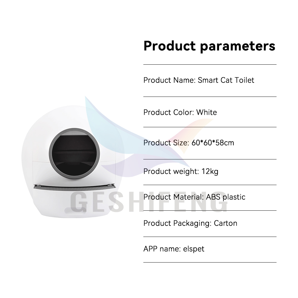 Smart Automatic Cat Litter Box & accessories Automated Litter Box Self-Cleaning With App Cat Litter Box