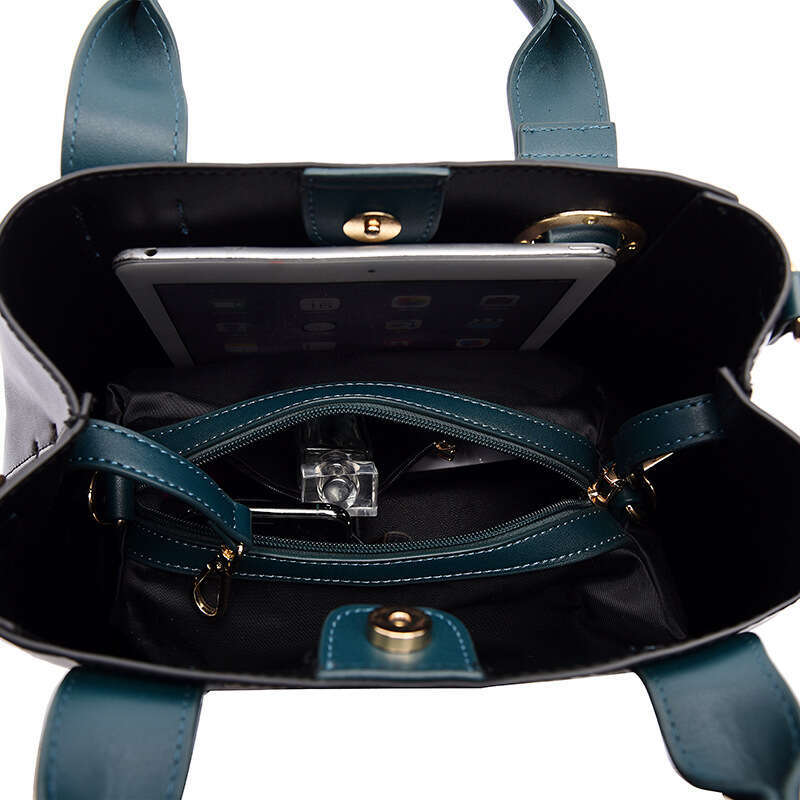 LEMON KOKO Handbag, New Bucket Contrasting Color Women's Crossbody Bag, Fashionable Large Capacity Commuting Tote Bag For Women