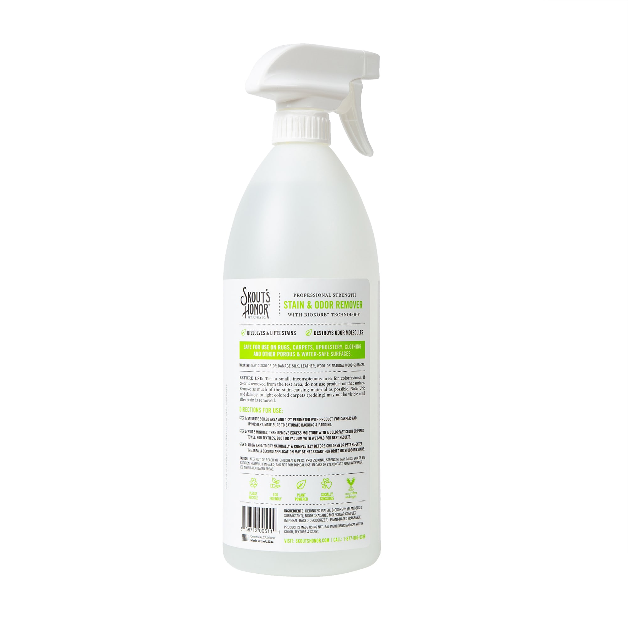Skout's Honor Stain & Odor Remover for Dogs, 35 fl. oz.