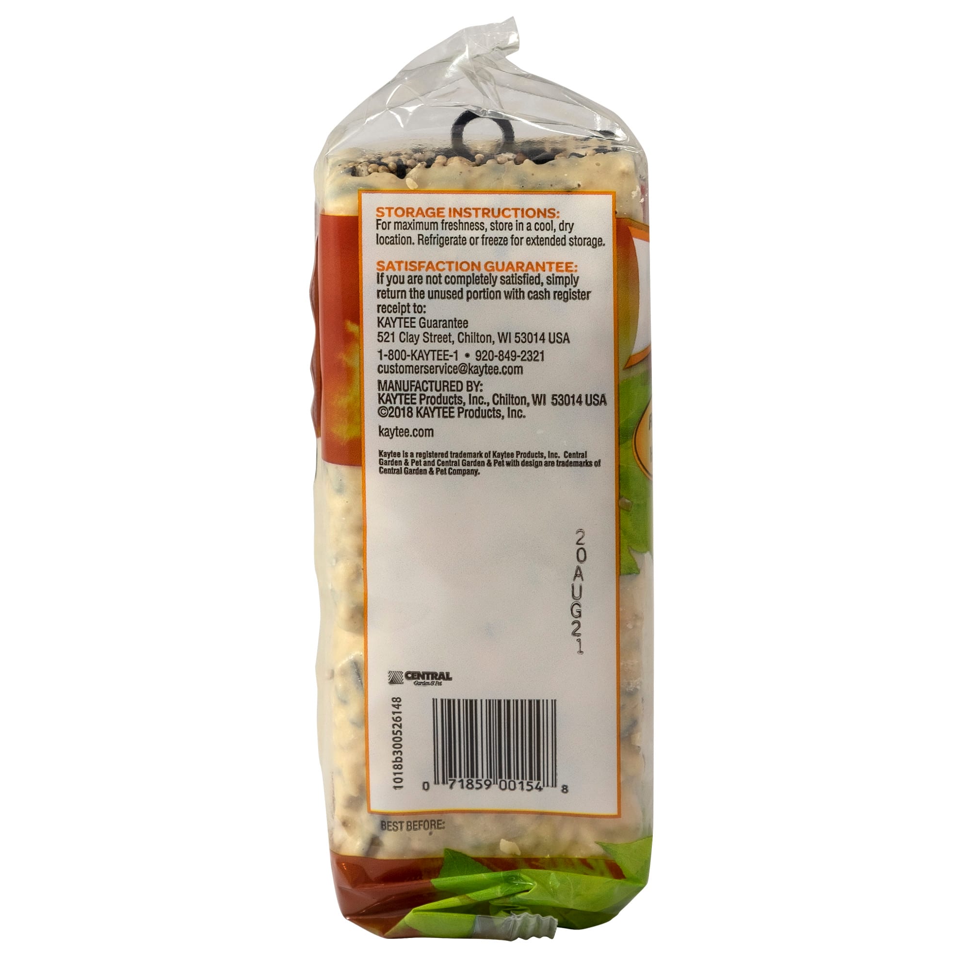 Kaytee Wild Bird Energy Bar, 15 oz.