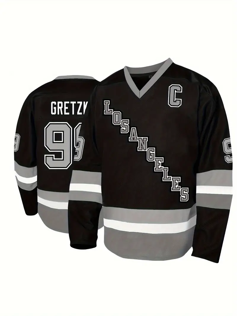 Kopitar Hockey Jersey Fiala Byfield Doughty Custom Hockey Jerseys Any Name Number Mens Womens Youth