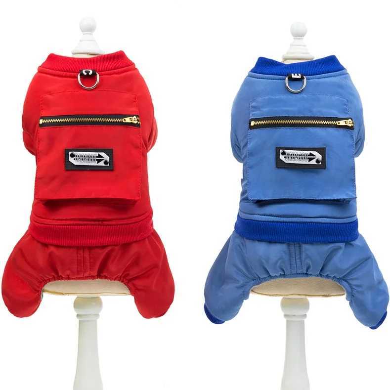 Russia Winter Pet Dog Clothes Coat Warm Outerwear Thicken Dog Clothing Jacket Pet Cat Products Clothes For Dogs Puppy JumpsuitXJ241125