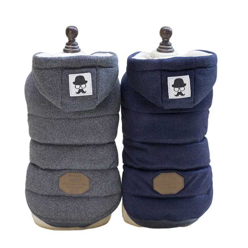 Winter Warm Fleece Dog Clothes for Small Dogs Puppy Jacket Padded Pet Dog Coat Chihuahua Hoodie Shih Tzu Outfit Yorkies CustomesXJ241125