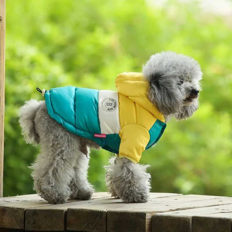 Dog Jacket Waterproof Luxury Dog Clothes Pet Down Cotton Vest Chihuahua French Bulldog Winter Dog Coat Puppy Warm Dog CostumeXJ241125