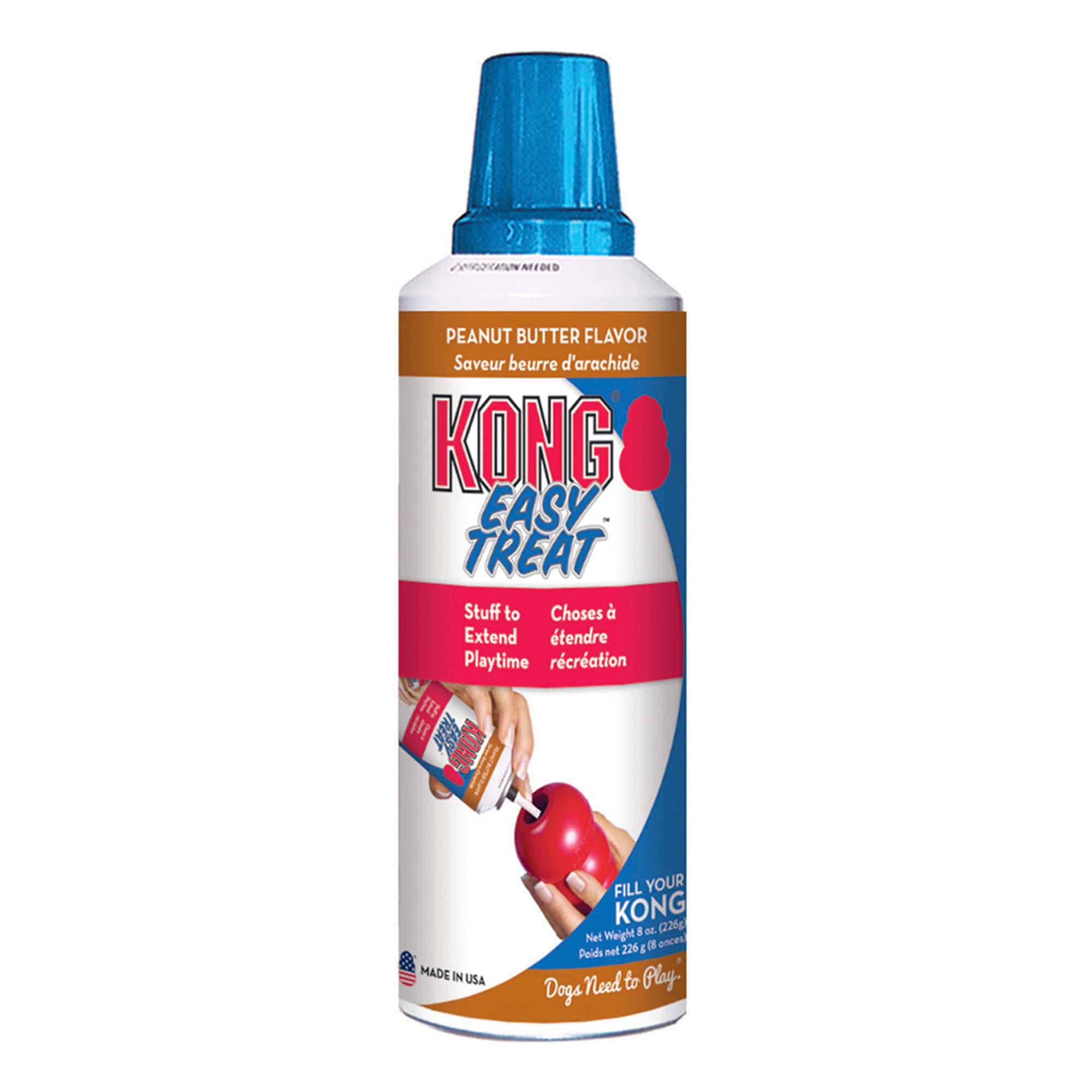 KONG Easy Treat Peanut Butter Flavor for Dogs, 8 oz.