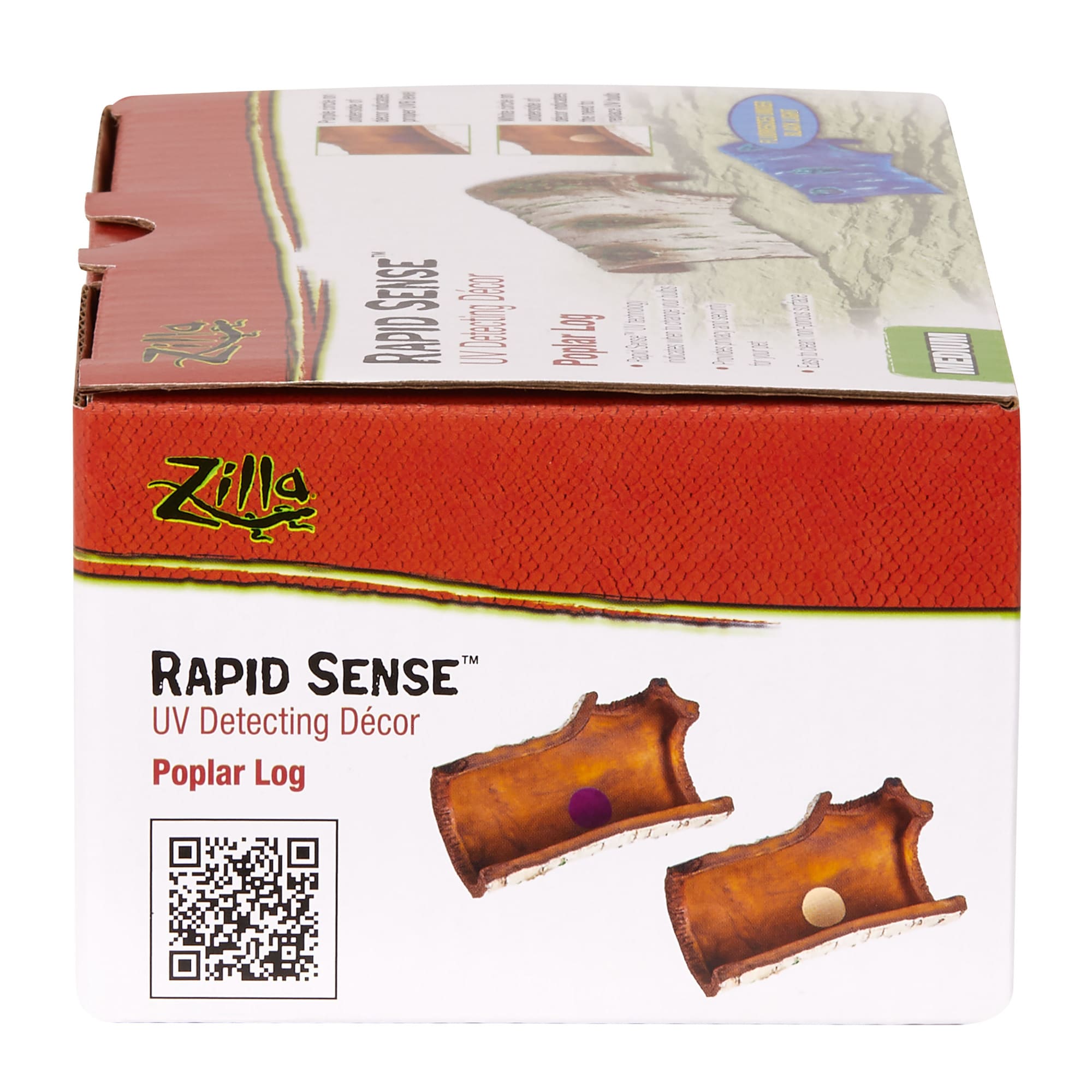 Zilla Rapid Sense Decor Medium Poplar Log