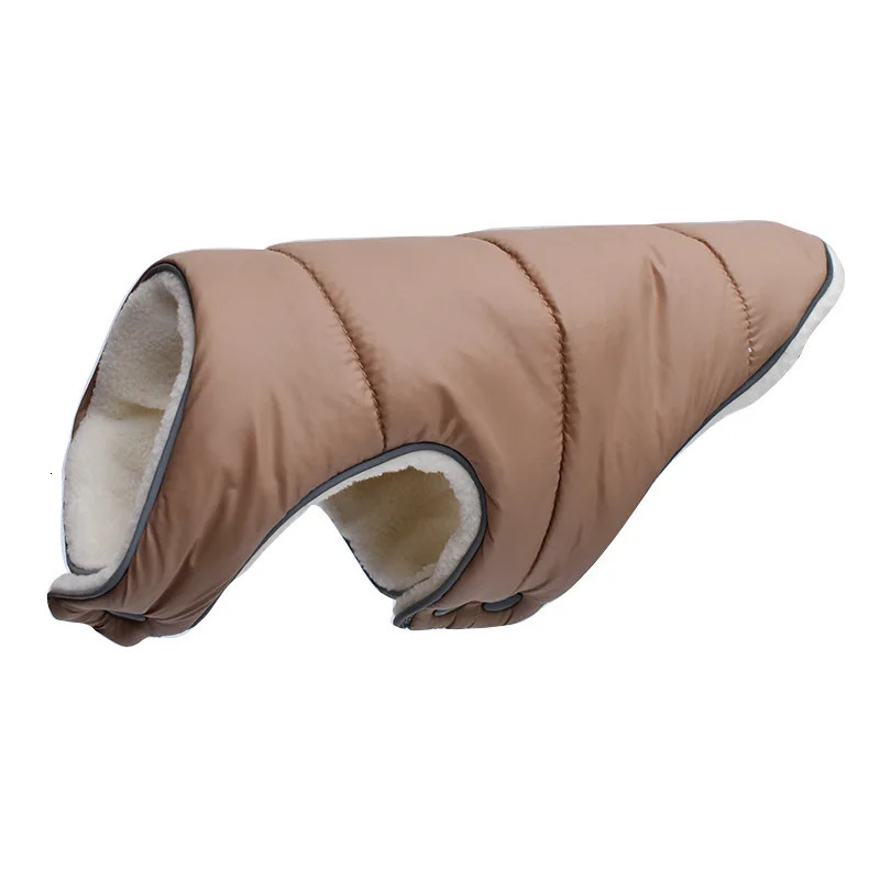 Reflective Big Dog Coat Jacket with Buttons Winter Warm Pet Clothes for Small Large Dogs Greyhound Labrador mascotas Clothing 241125