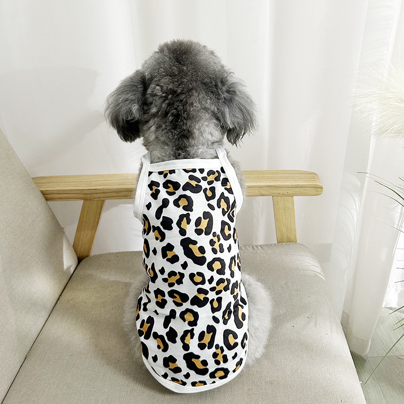 LM0346K Dog clothes Summer thin camisole vest Small dog sunscreen clothing