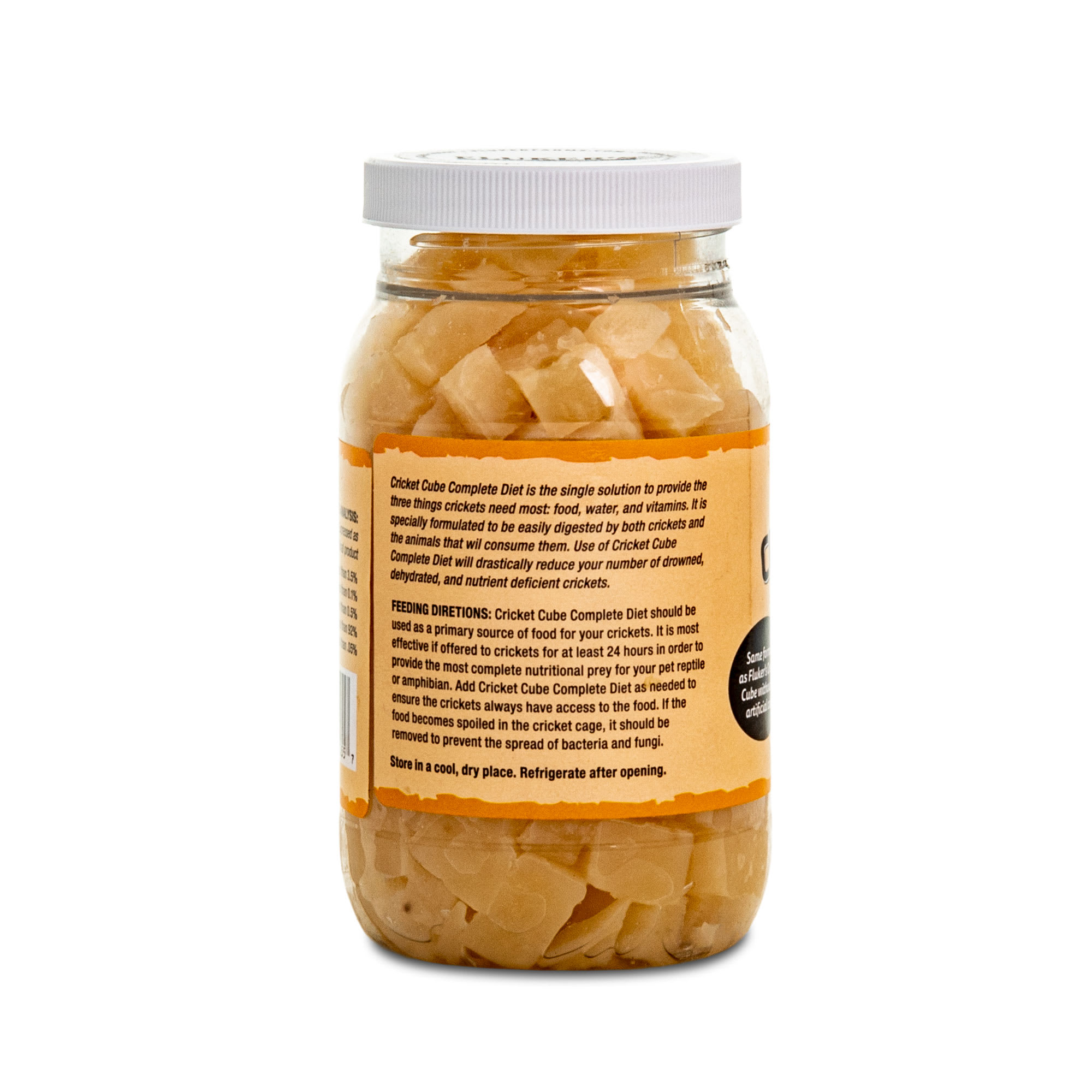 Fluker's Cube Complete Cricket Diet Food, 12 oz.
