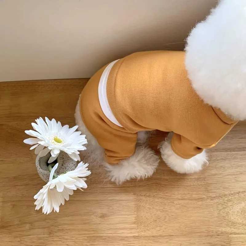 Puppy Clothes Luxury Dog Jumpsuit Pet Sweatshirt Cotton Cat Coat Chihuahua Bichon Yorkie Small Dog Hoodies Leisure Dog PulloverXJ241125