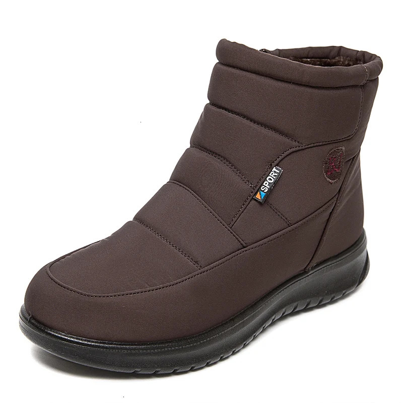 Women Boots Waterproof Snow Boots For Winter Shoes Women Zipper Ankle Boots Winter Botas Femininas Keep Warm Botines Female 241125