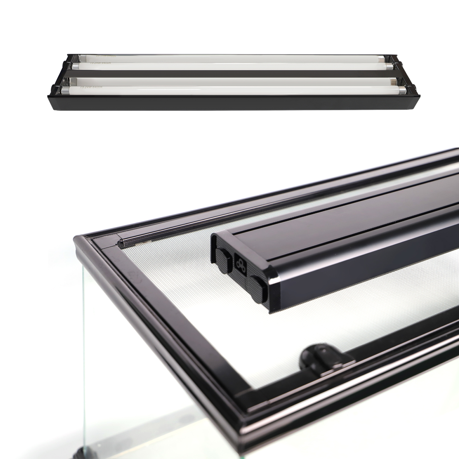 3ft uvb fluorescent lighting reptil t5ho uv lamp tube light fixture for reptile
