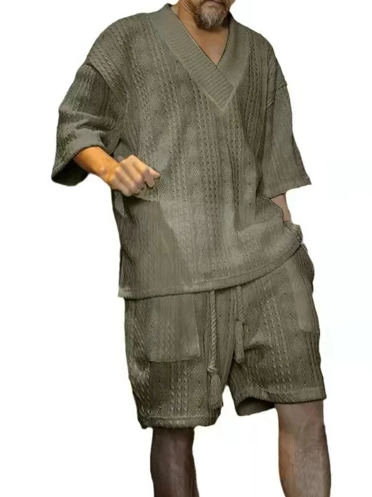 Mens Set Gradual Loose Casual 240415