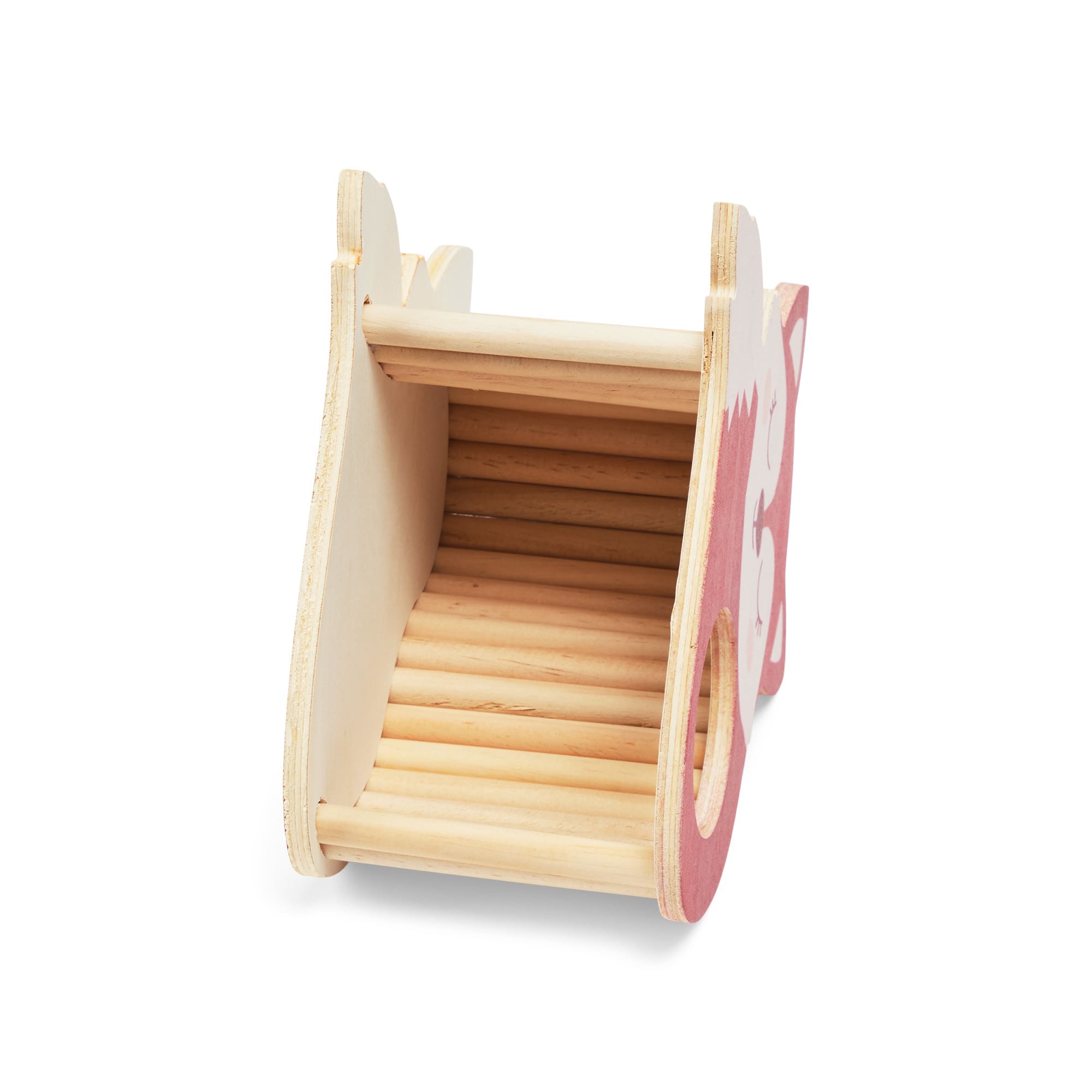 EveryYay Fox Wooden Hideawy for Small Animals