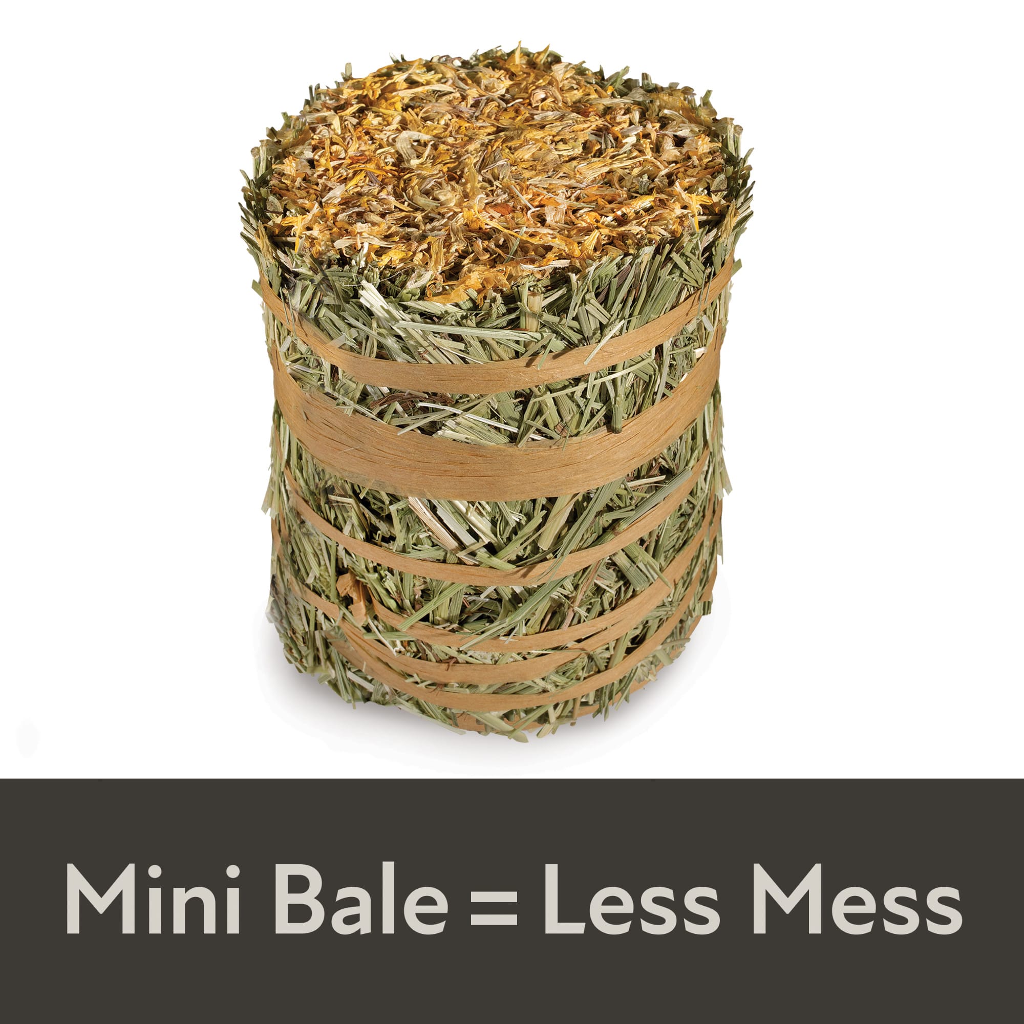 Kaytee Field+Forest Marigold Mini Hay Bales, 3.5 oz.