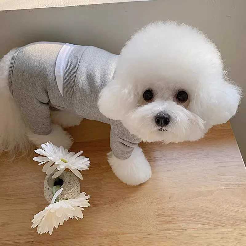 Puppy Clothes Luxury Dog Jumpsuit Pet Sweatshirt Cotton Cat Coat Chihuahua Bichon Yorkie Small Dog Hoodies Leisure Dog PulloverXJ241125