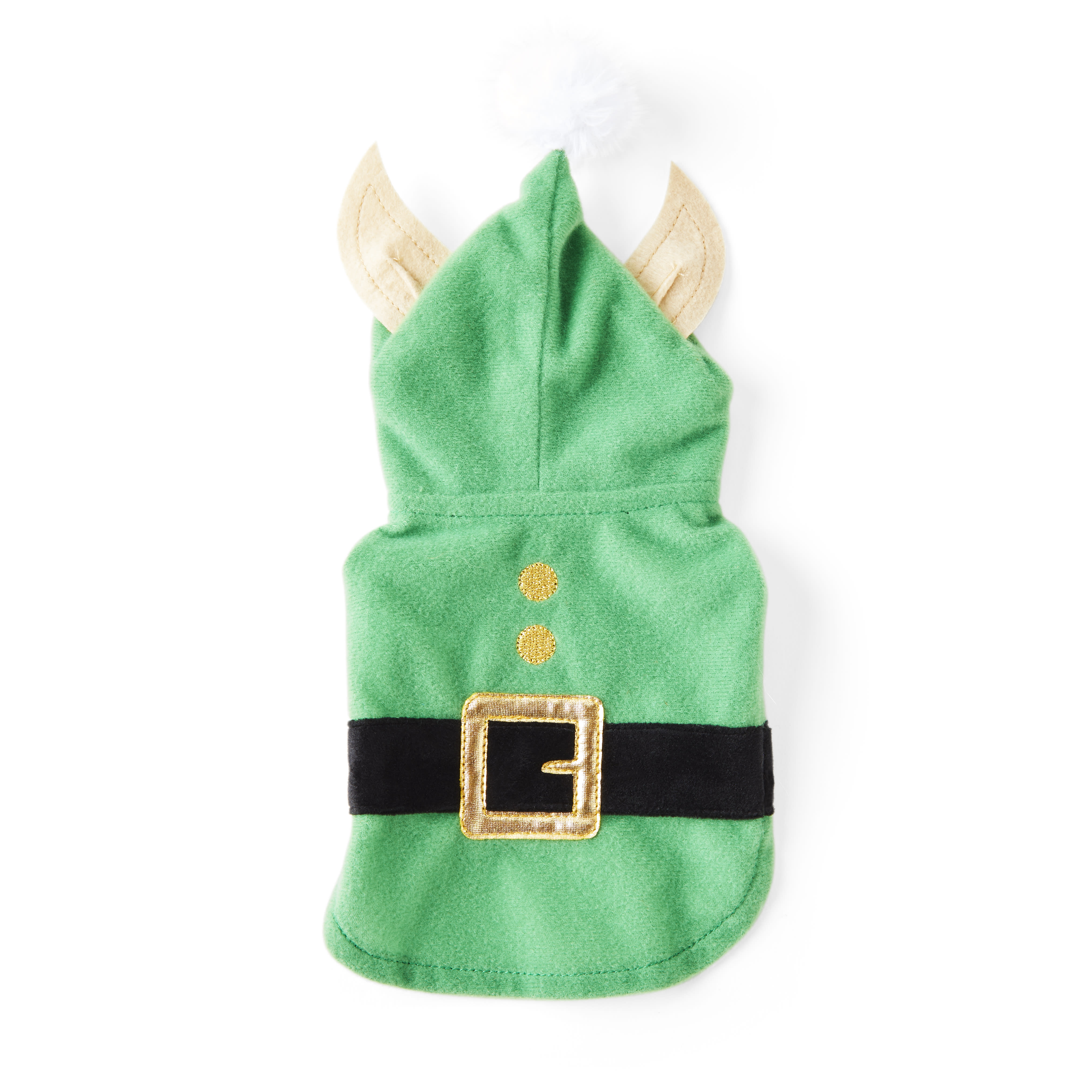 Merry Makings Elf Costume for Small Animals, Green