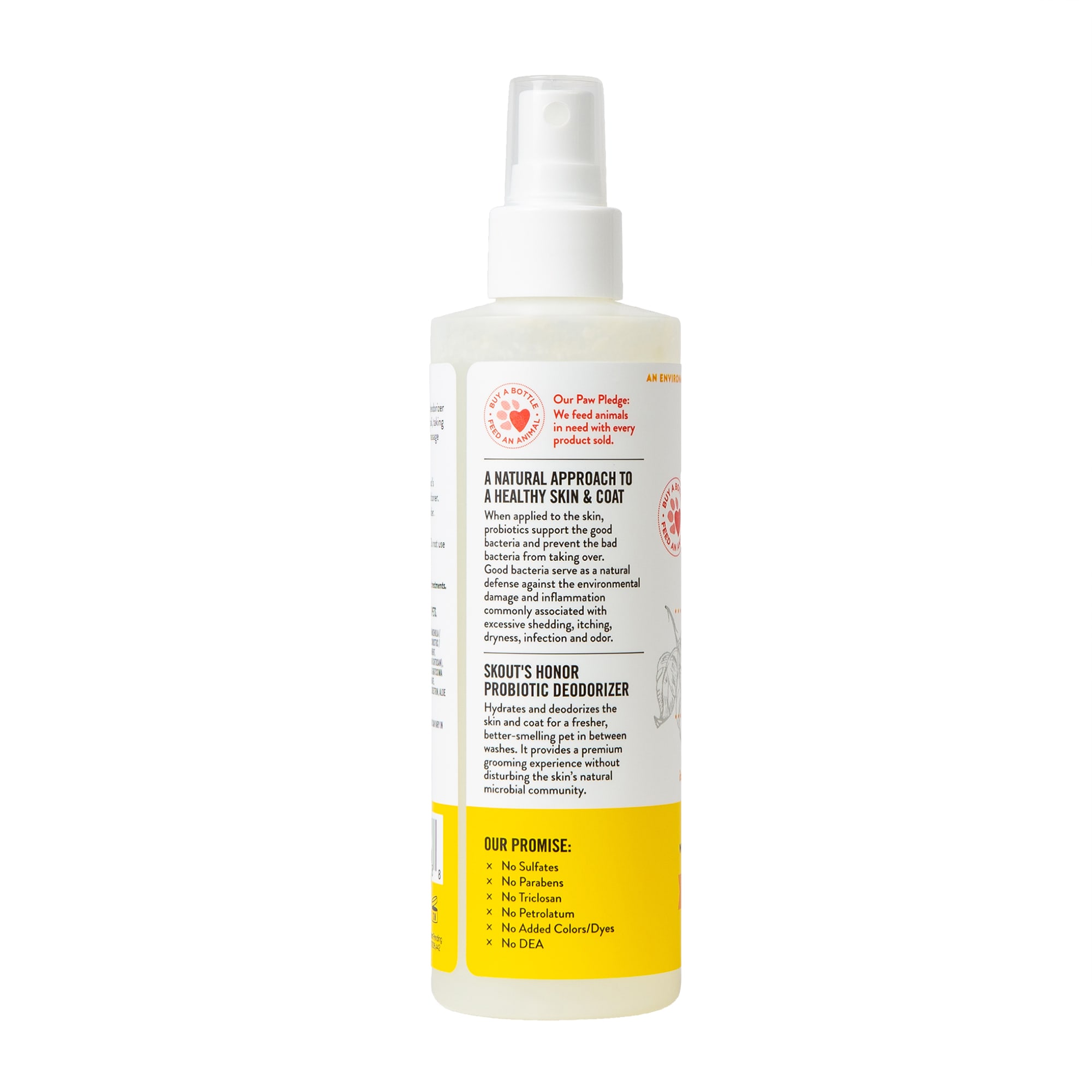 Skout's Honor Probiotic Daily Use Deodorizer Honeysuckle for Dogs, 8 fl. oz.