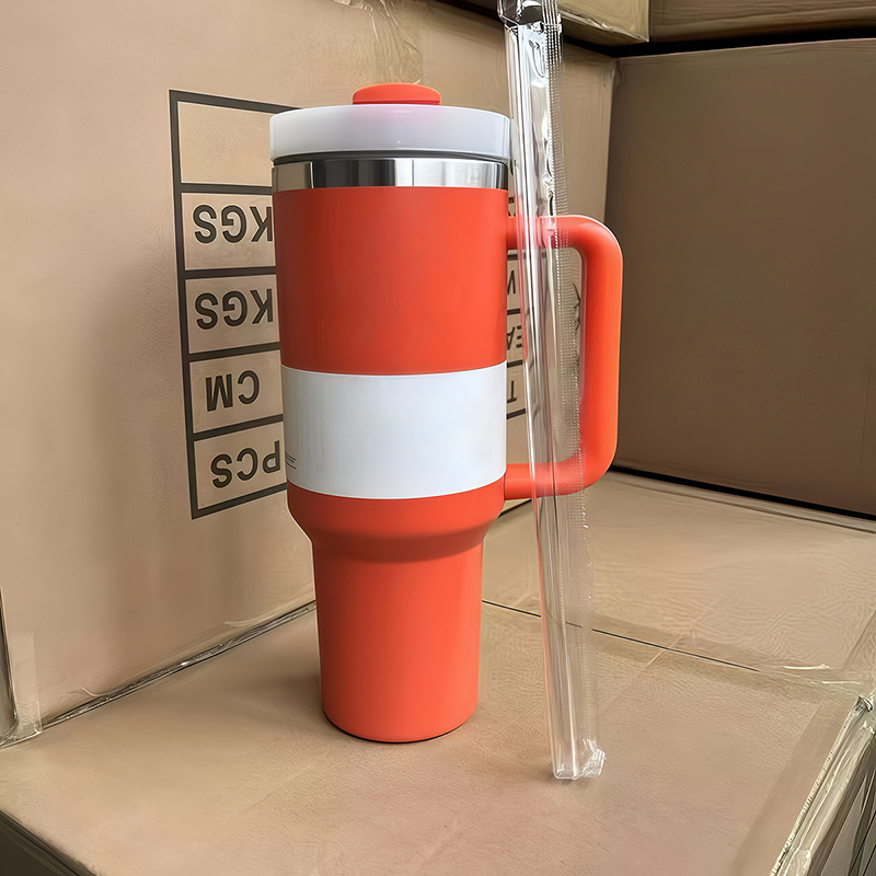 Fashion Insulated Portable Outdoor Sports Water Bottle Handheld Straw Cup Drink Thermos Waterbottle Cups02