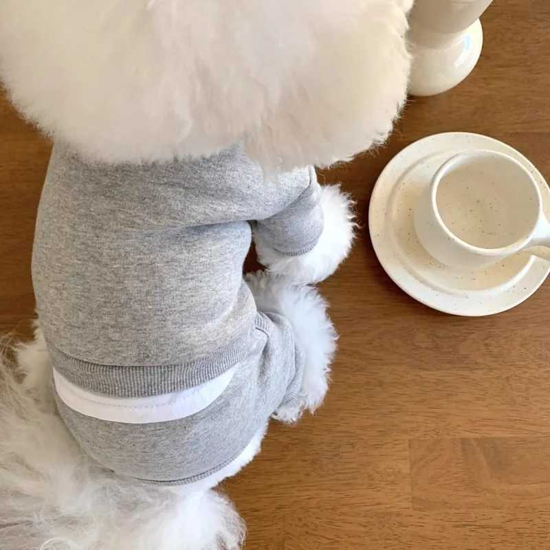 Puppy Clothes Luxury Dog Jumpsuit Pet Sweatshirt Cotton Cat Coat Chihuahua Bichon Yorkie Small Dog Hoodies Leisure Dog PulloverXJ241125