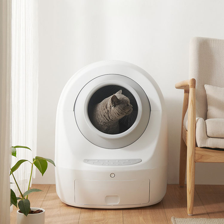 Hot Sales app wifi touch control Cat Clean Up Products automatic Cat Litter Box