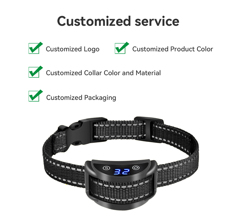 Automatic Dog Anti Bark Collar Electric Stop Barking Anti Bark Dog Training Products Protection From Pet Hond Shocker