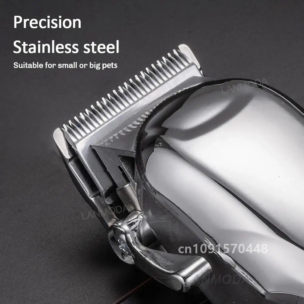 Electric Dogs Grooming Clipper Professional Hair Cutter for Pets Hair Trimmer Cordless Low Noise Shaver Cutter Machine Scissors 241125
