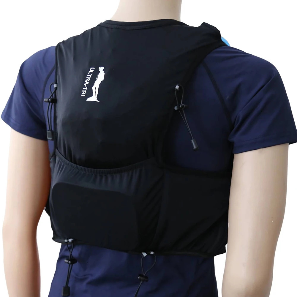 ULTRATRI Hydration Trail Running Backpack Lightweight CrossCountry Race Training Vest Pack with Trekking Pole System 241125