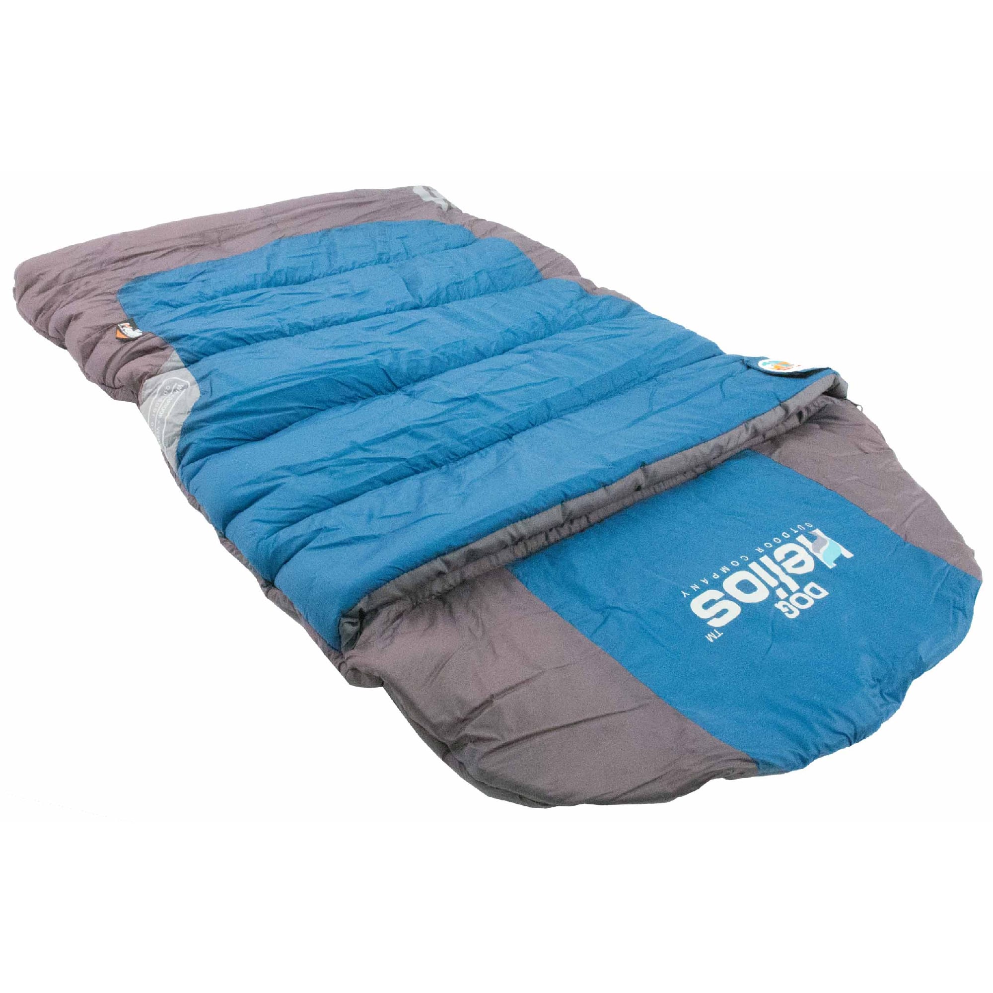 Dog Helios Blue Trail-Barker Multi-Surface Travel Dog Bed Featuring BlackShark Technology, 39.4" L X 25.7" W
