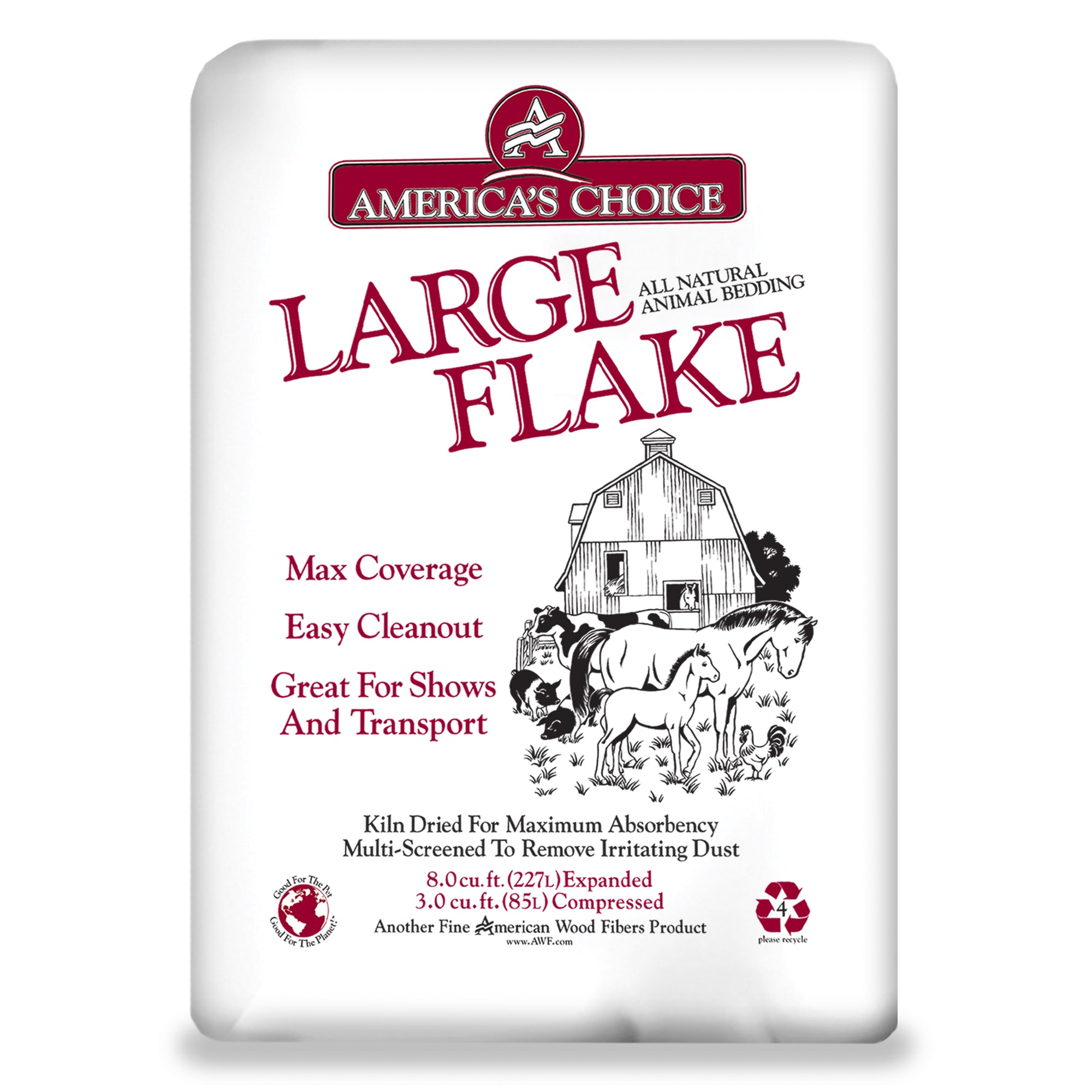 America's Choice Large Flake Bedding, 8 cu. ft.