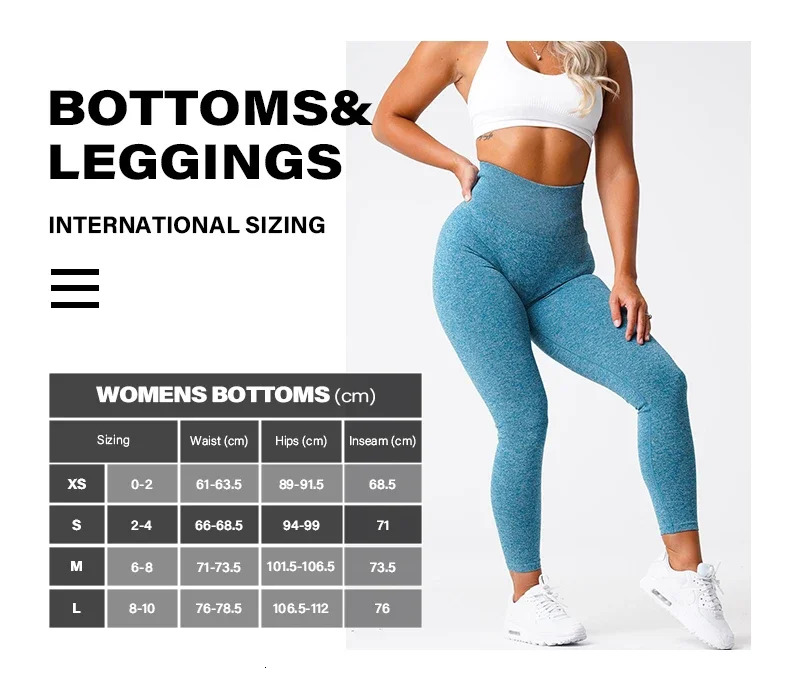 NVG Speckled Scrunch Seamless Leggings Women Soft Workout Tights Fiess Outfits Yoga Pants Gym Wear