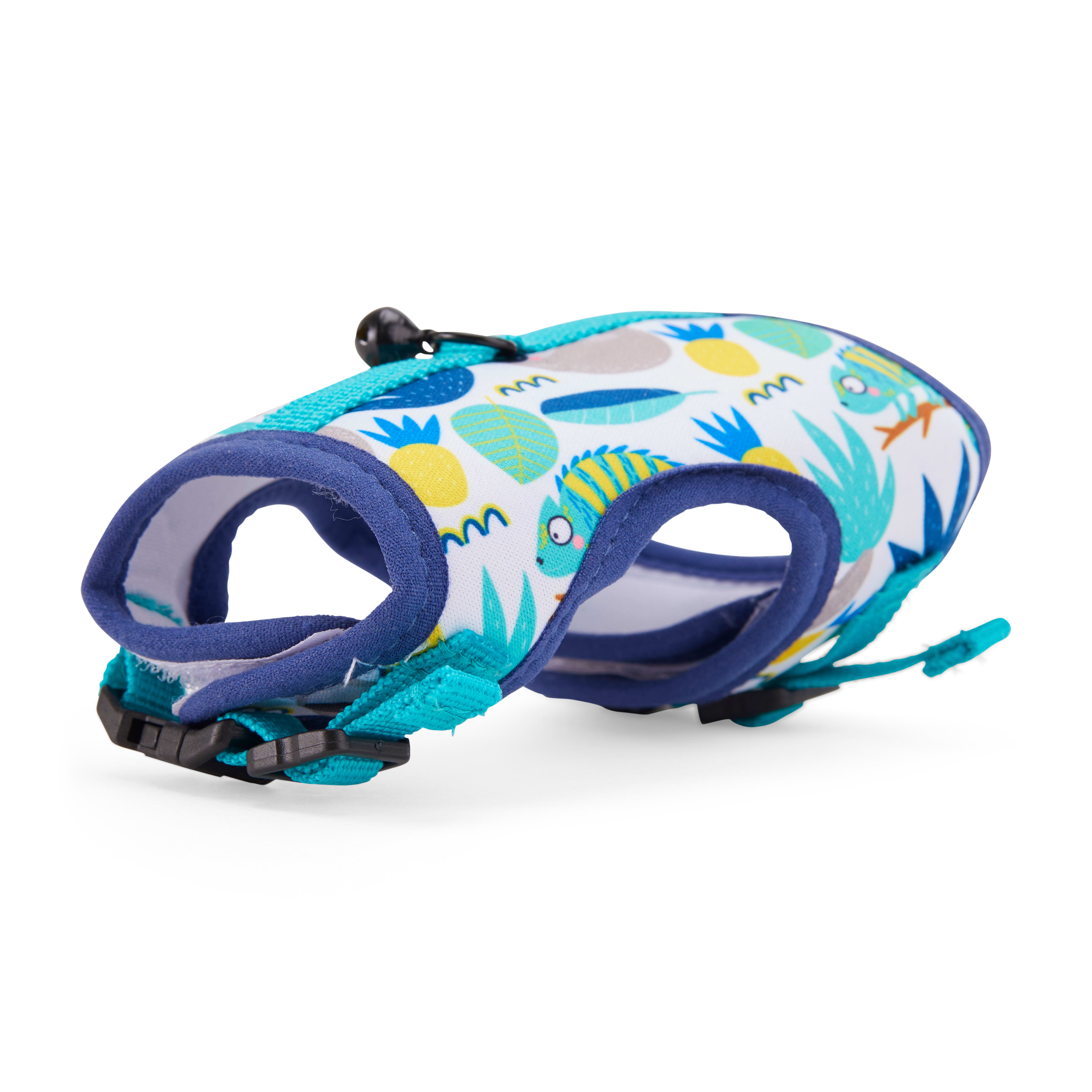 EveryYay Wear With Flair Jungle-Print Ferret Harness and Leash, Medium