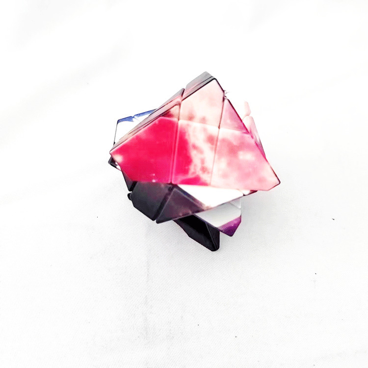 Magic Cubes Lefun FangCun Ghost 6cm Cube Magico 3x3 Strange-shape Cube Magic Puzzle Hollow Sticker SpeedCube Educational Toys Ghost Cube 231019