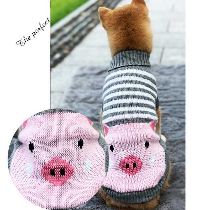 Christmas Cartoon Dog Clothes Warm Cat Sweater For Small Dogs Sweater Pet Clothing Coat Knitting Crochet Cloth Jersey Perro 30S1XJ241125