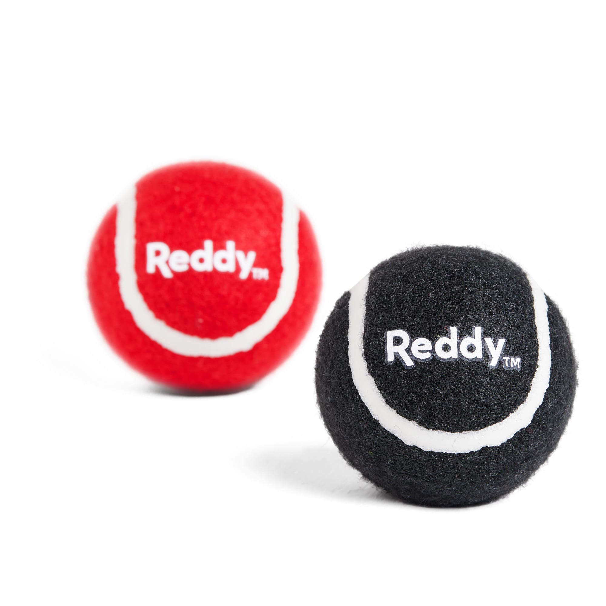 Reddy Black Tennis Ball Dog Toy, X-Small