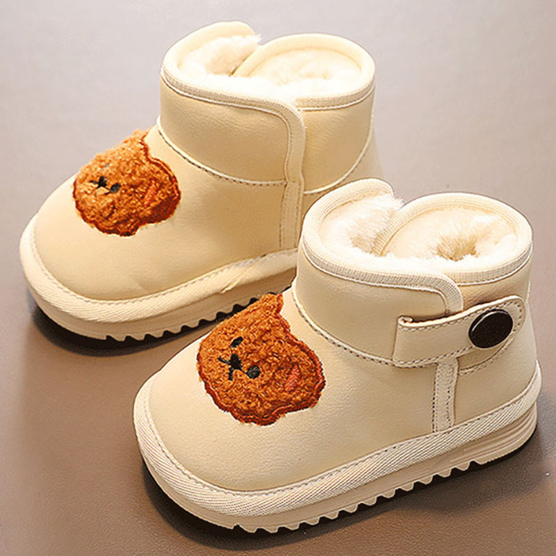 Winter Plush Toddler For Children Thick Warm Cotton Pu Leather Antislippery Little Girls Snow Kid Drop Delivery Baby, Kids Maternity Otagv
